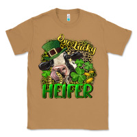 Toasted Coconut One lucky Heifer Classic Tee - CowGirlArtShop