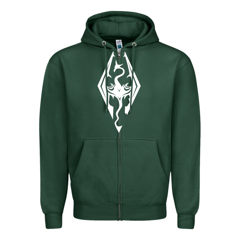 Skyrim Elder Zipper Hoodie by artisFamous | Teevron