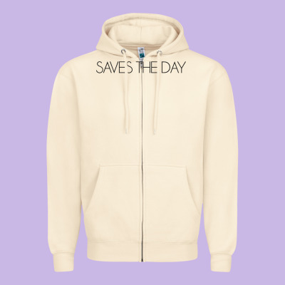 Saves The Day Zipper Hoodie Designed By Artisfamous