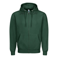 Sports Green Saves The Day Zipper Hoodie - artisFamous