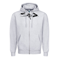 Heather Grey staind new Zipper Hoodie - artisFamous