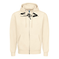 Sandshell staind new Zipper Hoodie - artisFamous