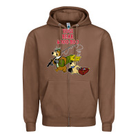 Chestnut yogi bear & boo boo Zipper Hoodie - artisFamous