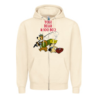 Sandshell yogi bear & boo boo Zipper Hoodie - artisFamous