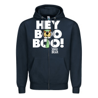 Navy yogi bear Zipper Hoodie - artisFamous