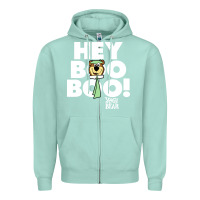 Seafoam yogi bear Zipper Hoodie - artisFamous