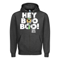 Charcoal Heather yogi bear Zipper Hoodie - artisFamous