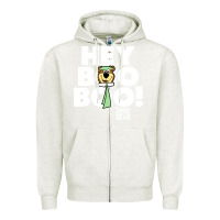 Oatmeal Heather yogi bear Zipper Hoodie - artisFamous