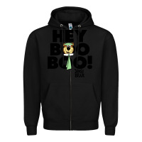 Black yogi bear Zipper Hoodie - artisFamous