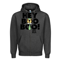 Charcoal Heather yogi bear Zipper Hoodie - artisFamous