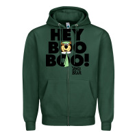 Sports Green yogi bear Zipper Hoodie - artisFamous