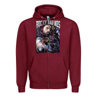 Burgundy bucky barnes a hero Zipper Hoodie - artisFamous