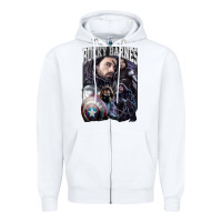 White bucky barnes a hero Zipper Hoodie - artisFamous