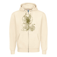 Sandshell sleeping beauty maleficent crow branchesy Zipper Hoodie - artisFamous