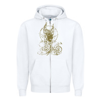 White sleeping beauty maleficent crow branchesy Zipper Hoodie - artisFamous