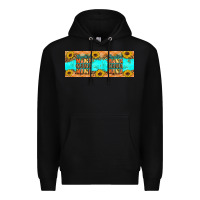 Black Thankful mama mama mama Premium Hoodie - Artiststas