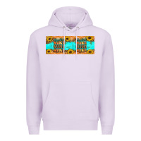 Lilac Thankful mama mama mama Premium Hoodie - Artiststas