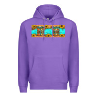 Purple Thankful mama mama mama Premium Hoodie - Artiststas