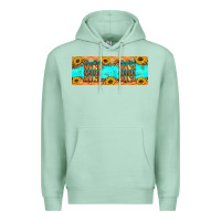 Seafoam Thankful mama mama mama Premium Hoodie - Artiststas