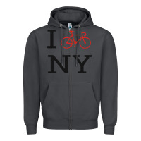 Smoke i bike ny funny bike Zipper Hoodie - artisFamous