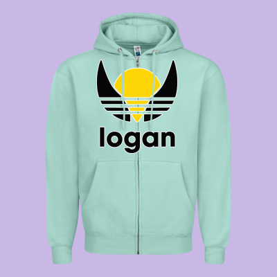 Logan Zipper Hoodie Designed By Artisfamous