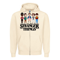 Sandshell stranger kids Zipper Hoodie - artisFamous