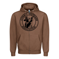 Chestnut cowboy fast draw association Zipper Hoodie - artisFamous
