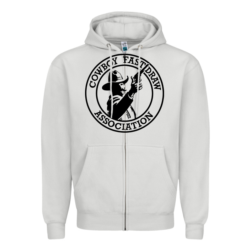 Cowboy Fast Draw Association Zipper Hoodie by artisFamous | Teevron