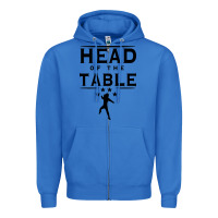 True Royal head of the table Zipper Hoodie - artisFamous