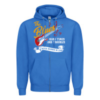 True Royal the blues music Zipper Hoodie - artisFamous