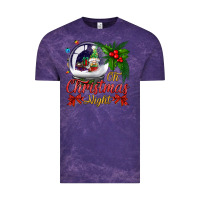 Cloud Purple oh christmas night snow globe Vintage Tee - BundleAndBundleShop