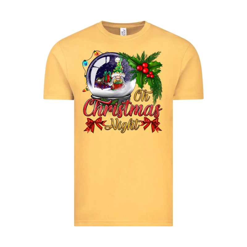 Oh Christmas Night Snow Globe Vintage Tee by BundleAndBundleShop | Teevron