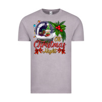 Vintage Zinc oh christmas night snow globe Vintage Tee - BundleAndBundleShop