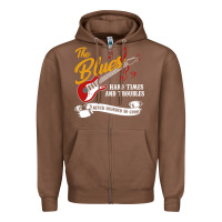 Chestnut the blues music Zipper Hoodie - artisFamous
