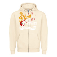 Sandshell the blues music Zipper Hoodie - artisFamous