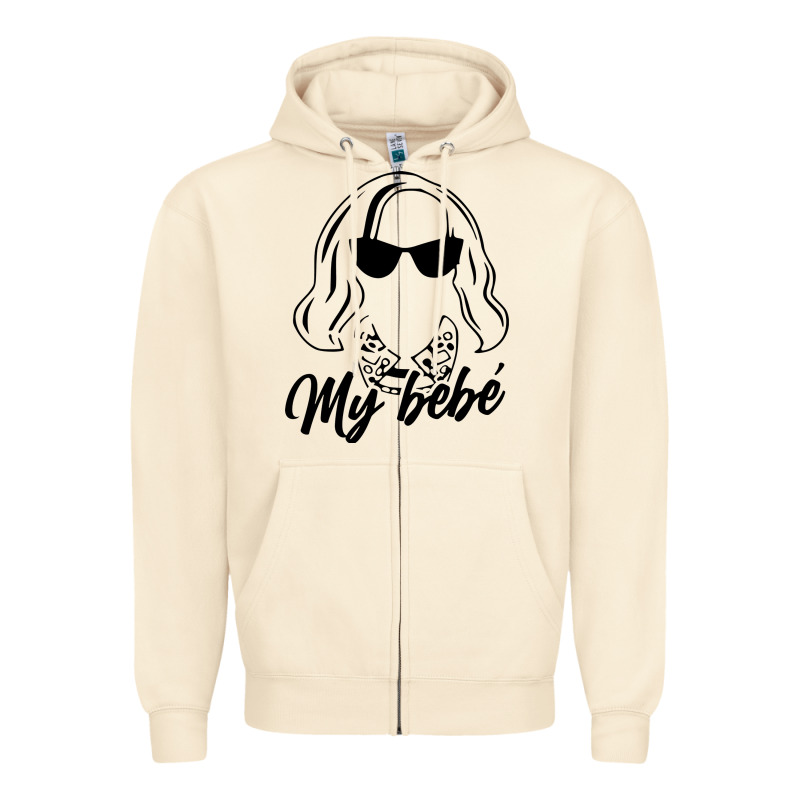 My Bebe Moira Rose Zipper Hoodie by artisFamous | Teevron