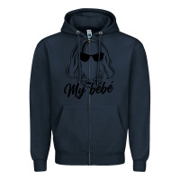Navy my bebe moira rose Zipper Hoodie - artisFamous
