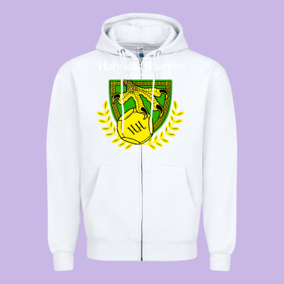 Holyhead Harpies Zipper Hoodie Designed By Artisfamous
