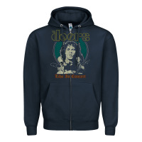 Navy the doors live in concert Zipper Hoodie - artisFamous