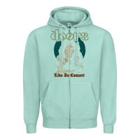 Seafoam the doors live in concert Zipper Hoodie - artisFamous