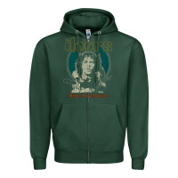 Sports Green the doors live in concert Zipper Hoodie - artisFamous