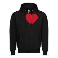 Black i love paris eiffel tower funny Zipper Hoodie - artisFamous