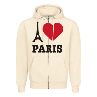 Sandshell i love paris eiffel tower funny Zipper Hoodie - artisFamous