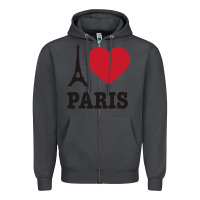 Smoke i love paris eiffel tower funny Zipper Hoodie - artisFamous