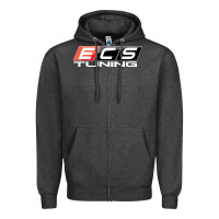 Charcoal Heather ecs tuning Zipper Hoodie - artisFamous