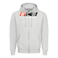 Dove Grey ecs tuning Zipper Hoodie - artisFamous