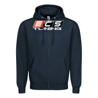 Navy ecs tuning Zipper Hoodie - artisFamous