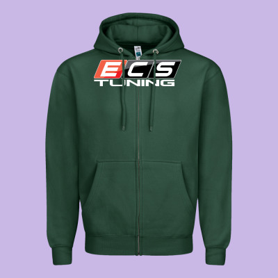 Ecs Tuning Zipper Hoodie Designed By Artisfamous
