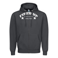 Smoke fired up garage Zipper Hoodie - artisFamous