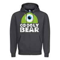 Smoke googly bear Zipper Hoodie - artisFamous